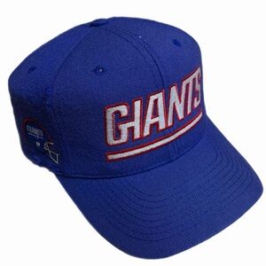 Vintage 1990s NY Giants American Needle NFL BlockHead Wool Blend Snapback Hat
